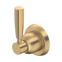 Perrin & Rowe Langbourn Single 3/4" Lever Wall Valve - Satin Brass