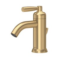 Perrin & Rowe Langbourn Single Lever Basin Mixer - Satin Brass