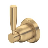 Perrin & Rowe Langbourn Three-Way Diverter with Lever Handle - Satin Brass