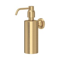 Perrin & Rowe Langbourn Wall-Mounted Soap Dispenser - Satin Brass