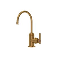 Perrin & Rowe Southbank Mini Instant Hot Water and Cold Filtration Tap - Aged Brass
