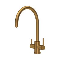 Perrin & Rowe Juliet 3-in-1 Instant Hot Water Tap - Aged Brass