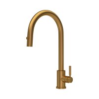 Perrin & Rowe Juliet Monobloc Sink Mixer - Aged Brass