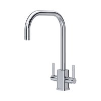 Perrin & Rowe Juliet Square Monobloc Sink Mixer - Chrome