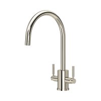 Perrin & Rowe Juliet Round Monobloc Sink Mixer - Nickel
