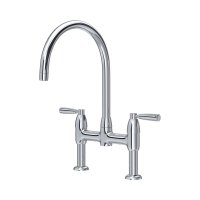 Perrin & Rowe Langbourn Bridge Sink Mixer - Chrome