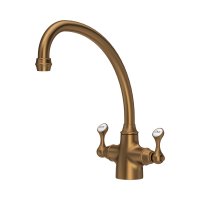 Perrin & Rowe Etruscan Monobloc Sink Mixer - English Bronze