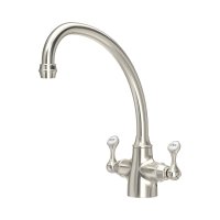 Perrin & Rowe Etruscan Monobloc Sink Mixer - Pewter