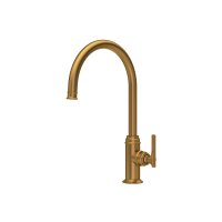 Perrin & Rowe Southbank Monobloc Sink Mixer - Aged Brass