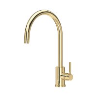 Perrin & Rowe Juliet Monobloc Sink Mixer - Polished Brass