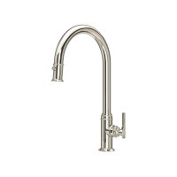 Perrin & Rowe Southbank Monobloc Sink Mixer with Pull-Down Rinse - Nickel