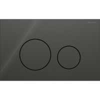 Geberit Sigma40 Round Dual Flush Plate - Lava Glass