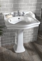 Silverdale Loxley Classic 650mm Basin - White