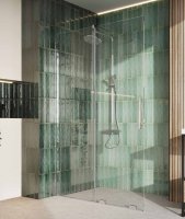 Scudo Momentum 1100mm Sliding Door Shower Enclosure - Chrome