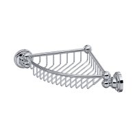 Perrin & Rowe Traditional Corner Basket - Chrome