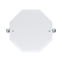 Perrin & Rowe Traditional 500 x 500mm Octagonal Mirror - Chrome