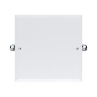 Perrin & Rowe Traditional 500mm Square Mirror - Chrome