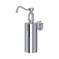 Perrin & Rowe Traditional Wall Mounted Soap Dispenser - Chrome