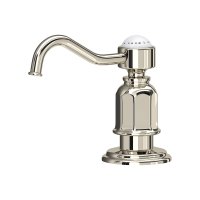 Perrin & Rowe Traditional Deck Mounted Soap Dispenser - Nickel