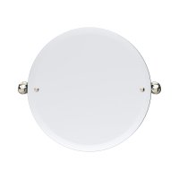 Perrin & Rowe Traditional 500mm Round Mirror - Nickel