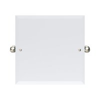 Perrin & Rowe Traditional 500mm Square Mirror - Nickel