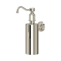 Perrin & Rowe Traditional Wall Mounted Soap Dispenser - Nickel