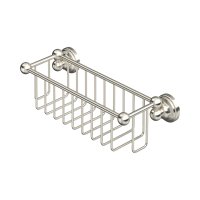 Perrin & Rowe Traditional 260mm Shower Basket - Pewter