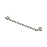Perrin & Rowe Traditional 648mm Single Towel Rail - Pewter