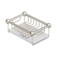 Perrin & Rowe Traditional Freestanding Soap Tray - Pewter