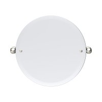 Perrin & Rowe Traditional 500mm Round Mirror - Pewter