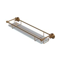 Perrin & Rowe Traditional 510mm Glass Shelf - English Bronze