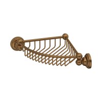 Perrin & Rowe Traditional Corner Basket - English Bronze