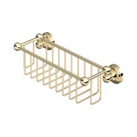 Perrin & Rowe Traditional 260mm Shower Basket - Gold