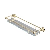 Perrin & Rowe Traditional 510mm Glass Shelf - Gold
