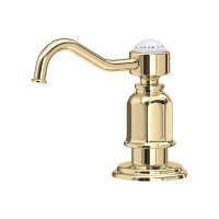 Perrin & Rowe Traditional Deck Mounted Soap Dispenser - Gold