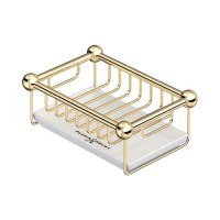 Perrin & Rowe Traditional Freestanding Soap Tray - Gold