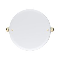 Perrin & Rowe Traditional 500mm Round Mirror - Gold