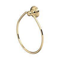 Perrin & Rowe Traditional 150mm Towel Ring - Polished Brass