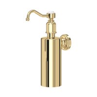 Perrin & Rowe Traditional Wall Mounted Soap Dispenser - Polished Brass