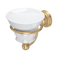 Perrin & Rowe Traditional Wall Mounted Soap Tray - Satin Brass