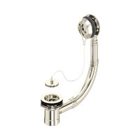Perrin & Rowe Bath Waste & Overflow - Nickel