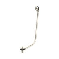 Perrin & Rowe Bath Waste & Overflow with Exposed Pipes - Pewter