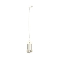Perrin & Rowe Unslotted Basin Waste with Metal Plug Stay & Chain - Pewter