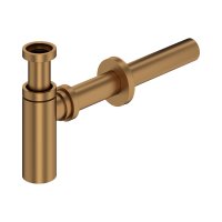 Perrin & Rowe Contemporary Bottle Trap with Outlet, Pipe & Flange - English Bronze