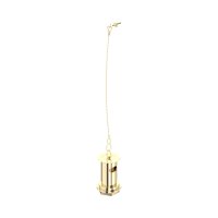 Perrin & Rowe Slotted Basin Waste with Metal Plug Stay & Chain - Gold