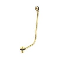 Perrin & Rowe Bath Waste & Overflow with Exposed Pipes - Polished Brass