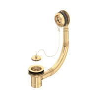 Perrin & Rowe Bath Waste & Overflow - Satin Brass