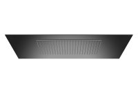 Roca Raindream 500 x 500mm Ceiling-Mounted Shower Head with Rain & Waterfall Functions - Titanium Black