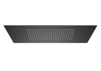 Roca Raindream 500 x 500mm Ceiling-Mounted Shower Head with Rain & Waterfall Functions - Matt Black