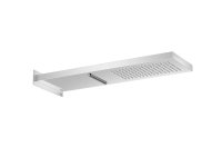Roca Raindream 165 x 537mm Wall-Mounted Shower Head with Rain & Waterfall Functions - Chrome